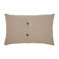 thumbnail image 2 of VHC Brands Sawyer Mill 22x14in Rectangular Throw Pillow, Family, Charcoal, 2 of 5