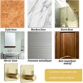 thumbnail image 4 of Gancho de pared adhesivo, 6 piezas Gancho de pared de acero inoxidable dorado, 4.5 * 4.5CM Colgador de escoba montado en la pared para colgar Ganchos de orden para cocina / baño / sala de estar de vi TUNC Sencillez, 4 of 5
