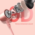 thumbnail image 7 of Wireless Earbuds Bluetooth 5.4 Headphones Ear Buds with Mic & LED Power Display IPX7 Waterproof Mini Earbud Stereo Sound Ultra-Light Earphones for Phone Sports Exercise Running Working Gym - Pink, 7 of 7