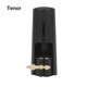 thumbnail image 3 of Yuarrent Tapa de clarinete de ligadura de cuero superficie lisa hebilla de junta de Metal suministros de instrumentos de ayuda de entrenamiento Accesorios para instrumentos musicales Tenor, 3 of 6