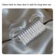 thumbnail image 5 of 5 Pcs Fingernail Brush Nail Brush For Cleaning Fingernails Handle Nail Brushes Transparent Nail Cleaning Brushes Small Nail Scrubbers for Toes and Nails, 5 of 5