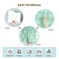 thumbnail image 6 of Peel and Stick Backsplash Feather Tile, Sage Green Self Adhesive Wall Tiles for Kitchen Bathroom, 6 of 6