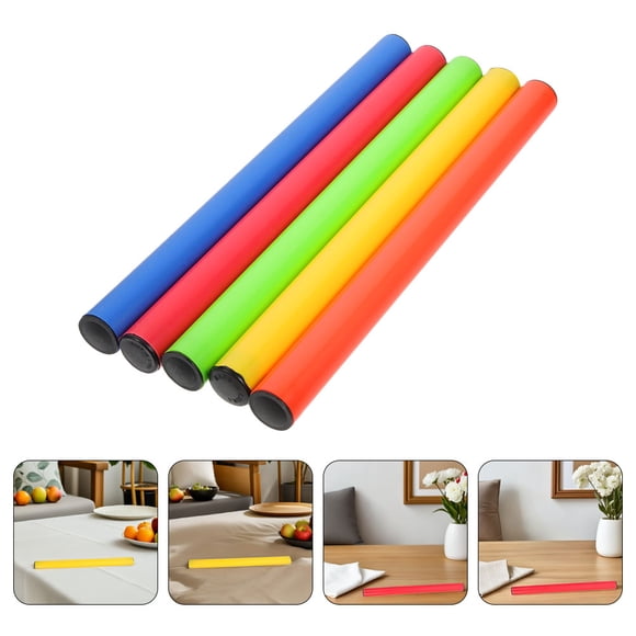 unbranded 10Ud Bastones Para En Pista Material Resistente Colores Surtidos Para Carreras De Velocidad