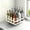 White, variant on Luoshdecor 360 Rotating Kitchen Spice Rack , Square Kitchen Metal Shelf, for Box Oil, Salt, Sauce and Vinegar Jar 8x8 in