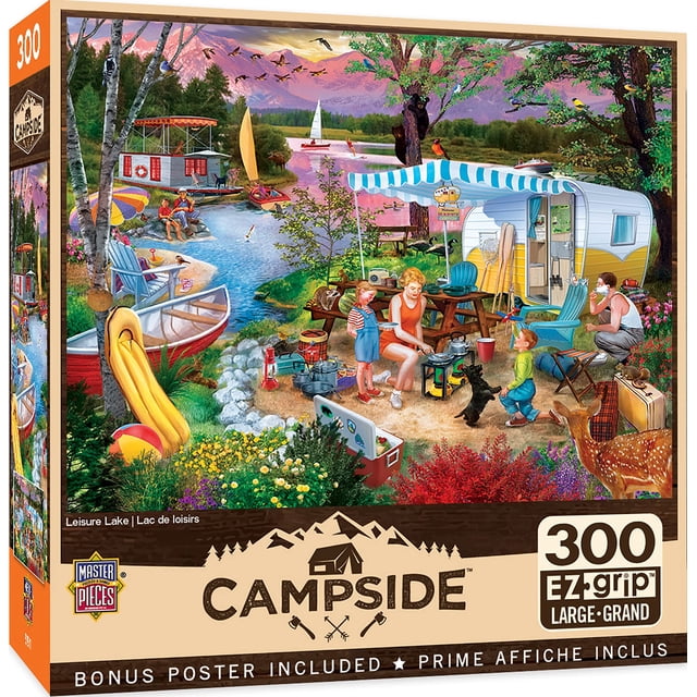 Rompecabezas MasterPieces Leisure Lake 300 piezas