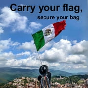 [Pack 2] tag8 Mexico Flag Tag Smart Bag tag |Trendy Luggage tag ID Identification | Suitcase Tag | Fashionable Digital Name tag | Airline Compliant, SITA World Tracer Code Enabled | Gift idea