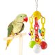 thumbnail image 4 of Juguetes para mascotasbolas acrílicascampanas de colorescuerdasjuguete para morder y masticar para loro Ndcxsfigh Nuevos Originales, 4 of 7