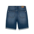 thumbnail image 2 of Jordache Girls Exposed Button Bermuda Shorts, Sizes 4-18 & Plus, 2 of 4