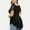 ZA Black, variant on Over Sized T Shirt Women Plus Size T Shirt Women Solid Floral Lace 3/4 Neck Asymmetric Tops Blouse Plus Size Shirts Curvy Women Red S
