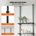 thumbnail image 4 of VEVOR Over the Toilet Storage 4-Tier Bathroom Shelf Rack Space Saver Organizer, 4 of 9