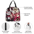 thumbnail image 5 of Hazbin Hotel Lunch Bag, Insulated Lunch Box Large Capacity Reusable Insulated Cooler Lunch Totes Bag For Work Office School Camping Travel Picnic, 5 of 7
