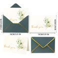 thumbnail image 3 of Hbdhejl The New Hot Gold Band Envelope, Thank You Card Watercolor Thanksgiving Message Card, 3 of 6