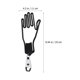 thumbnail image 2 of ADDHAT 2Ud Rack Para Guantes De Golf Negro De Material Resistente Con Sencillo Y Funcional, 2 of 8