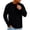 Black, variant on CIENVNSTG Men's Crewneck Long Sleeve Solid Color T-Shirt Soft Breathable Fabric Casual Basic Tops Comfortable Lightweight Tees for Everyday And Seasonal Use Black L