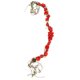 thumbnail image 5 of Ajustable Mujer Boho Diadema De Flores Boda Nupcial Floral Del cabellero Headwear rojo BLESIY Venda de la flor de Rose de la espuma, 5 of 8