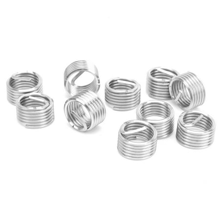 

Wire Thread Inserts High-accuracy Thread Inserts Helical Threaded Inserts Stainless Steel For Automotive Repairs For Thread Repair 1D