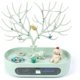 thumbnail image 1 of Soporte de joyería con cajones, soporte de joyería de Antler 3 en 1, árbol decorativo de joyería para niñas para cadenas, collares, pendientes, anillos, pulseras, Wa Feliz Sencillez, 1 of 5
