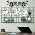 thumbnail image 3 of ESTART 2 PCS Black Metal Olive Branch Wall Decor, Leaf Vine Wall Art for Home  Indoor Outdoor Use, 3 of 7