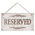 thumbnail image 1 of Set of 2 Reserved Hanging Sign, 1 of 1