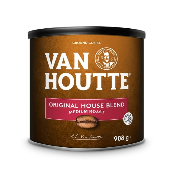 Café moulu Mélange de la maison Van Houtte, torréfaction moyenne 908 g