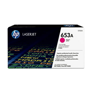 HP 653A Magenta Original LaserJet Toner Cartridge, ~16,500 pages, CF323A