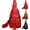 Red, variant on Leather Sling Bag For Women Waterproof Crossbody Bag Chest Bag Fashionable Travel Hiking Small Backpack