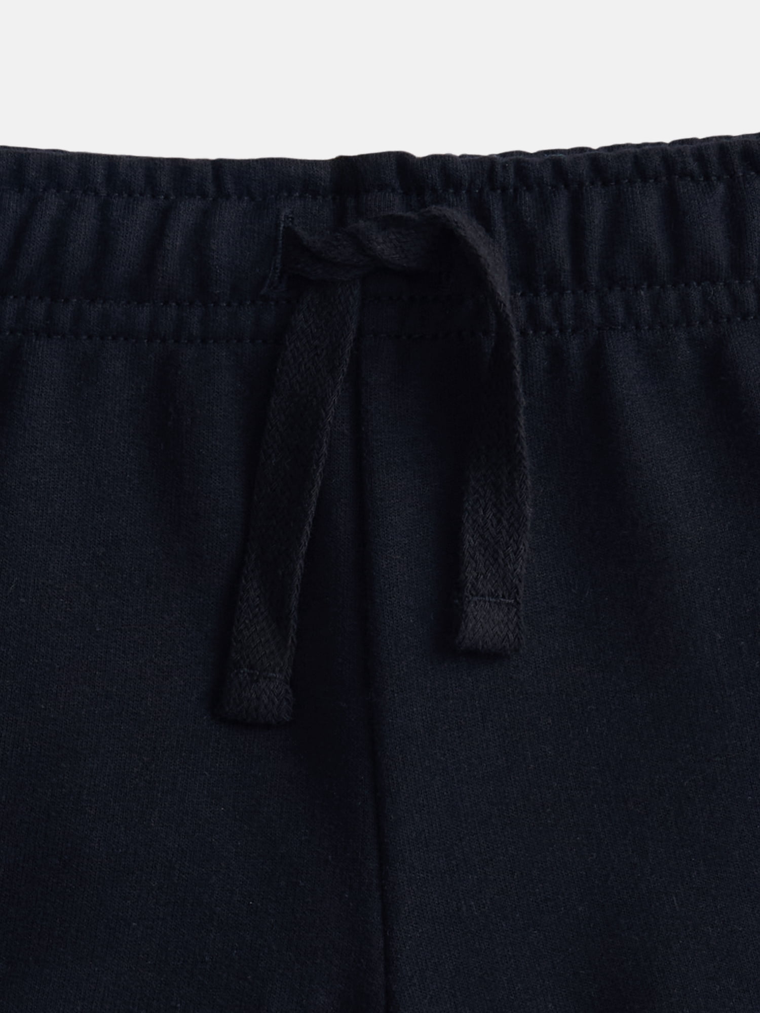 Wonder Nation Toddler Girls Dolphin Hem Solid Shorts, Sizes 18M-5T