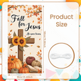 thumbnail image 2 of Inspirational Theme Fall Banner Christian Decoration Leaf for Autumn Display Church Event Seasonal Decor, 2 of 9