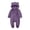 Purple, variant on TAmten Baby Boy Clothes Newborn Newborn Baby Boy Outfit Embroidery Romper Knit Long Sleeve Jumpsuit Bodysuit Set 0 3 6 9 12 18 24 Months Size 6-9 Months