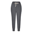 thumbnail image 5 of ShomPort Fleece Lined Sweatpants for Women Fall Winter Drawstring Joggers Thicken Pants with Pockets, 5 of 7