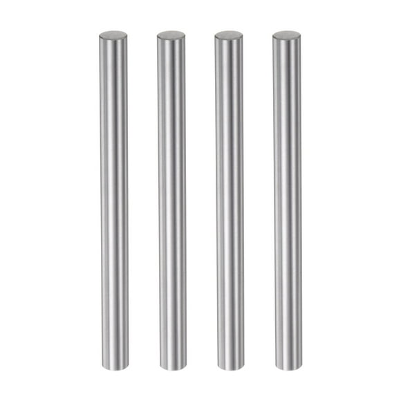 Unique Bargains Linear Motion Rod Shaft Guide 8mm x 100mm Bearing Steel, 4 Pieces