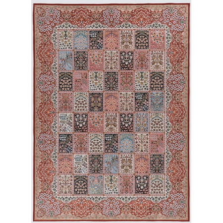 

Emerald Morris Red And Ivory 5X7