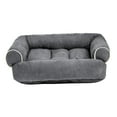 thumbnail image 1 of Sofá cama para perros Cama para mascotas Invierno Cálido Cama cómoda Gris oscuro XL, 1 of 8