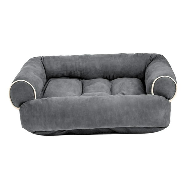 Sofá Cama para Mascotas Base Antideslizante Camas y Camas para Mascotas Ropa de Cama para Mascotas Cama para Dormir Gris oscuro S
