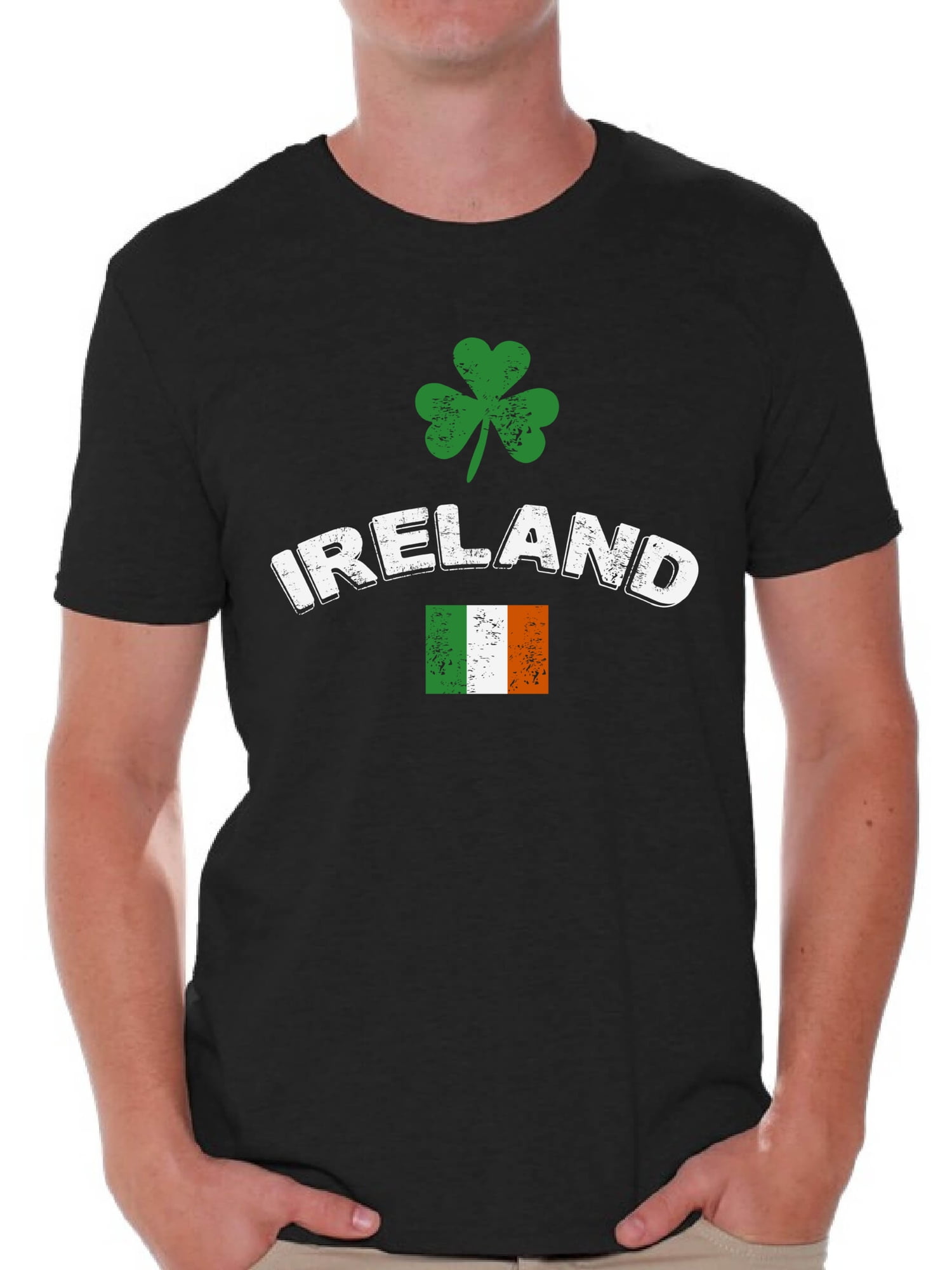 Irish Clover Patrick's Day Irish Pride Juniors T-shirt Shamrock Three Leaf Clover St NOFO_00097