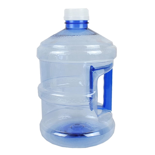 Botella de agua grande de 3 litros ,con tapa de rosca azul DYNWAVEMX botella al aire libre