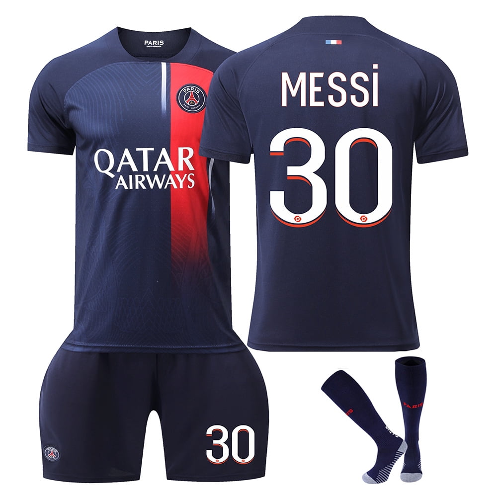 Paris Saint-Germain ホームジャージ メッシ 30 Football Jersey PSG Messi New Home Jersey 2023-24-ZJKDGJKJ