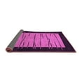 thumbnail image 2 of Ahgly Company Indoor Round Abstract Purple Modern Area Rugs, 6' Round, 2 of 4