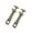 Silver, variant on 2PCS Compact Titanium Multitool, Portable Mini Multitool Wrench, Adjustable Wrench Alloy Tool with Bottle Opener, Nail Puller, And Caliper, For Home, Camping, And DIY Projects