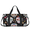 Multicolour 2, variant on Herdesigns Cartoon Owl Gym Bag for Women, Duffle Bag for Travel Sport, Spring Flower Lightweight Waterproof Carry on Weekender Dance Yoga Workout Bags