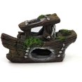 thumbnail image 4 of 5-10 Gallon Resin Shipwreck Decoration Aquarium Fish Tank Decoration Concealed Fish Tank, 4 of 4