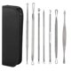 thumbnail image 1 of Blackhead Remover Comedone Squeezer Set - 7 Pieces Blackhead Remover with Acne Pimple Tweezers Blackhead Remover Pimple Extractor Tool for Nose Face C, 1 of 5