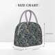 thumbnail image 2 of Disketp Indian Paisley 2 Bolsa Térmica para Almuerzo, Lonchera con Abertura Amplia y Gran Capacidad, Organizador Reutilizable para Mujeres, Hombres y Adultos, 2 of 6