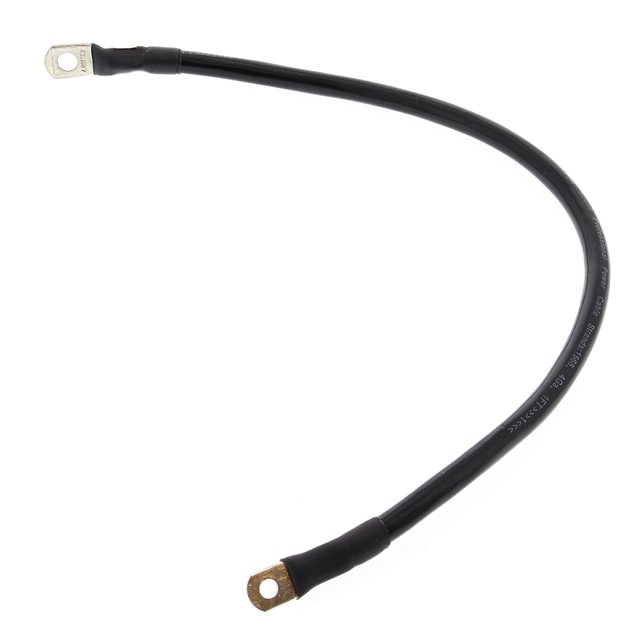 All Balls Universal 19" Black Battery Cable (781191) with Terminals