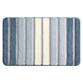 thumbnail image 1 of EGNMCR Outdoor Rug Bathroom Rugs Foot Cushions Microfiber Striped Bathroom Rugs Bath Mat Extra Thick, Soft And, Absorbent, Anti-Slip Bath Rugs For Bathroom Bath Mats, 1 of 1