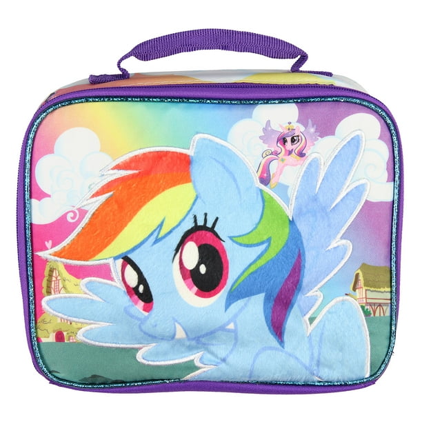 My Little Pony Soft Lunch Box Tote Lunch Bag (Rainbow Dash) Walmart