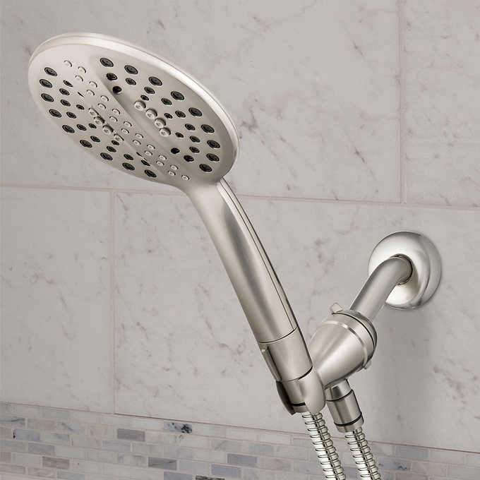 Waterpik UltraThin + Hand Held Shower Head With PowerPulse Massage