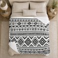 thumbnail image 5 of Southwestern Autumn Halloween Geometric Print, Festive Halloween Scene, Warm Flannel Blanket for Living Room and Reading Nook, Art Lovers Halloween Gift, Festive Home Decor, 5 of 9