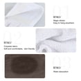 thumbnail image 4 of Haosy 2 Pack Kitchen Wash Cloths with Hanging Loops Absorbent Absorbent Quick Drying Hand Towels, Coffee Brown, 4 of 7