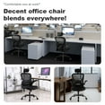 thumbnail image 3 of Flysky Ergonomic Office Chair 300lb,Desk Chair with Lumbar Support and Flip-up Arms, 1PC Black, 3 of 9